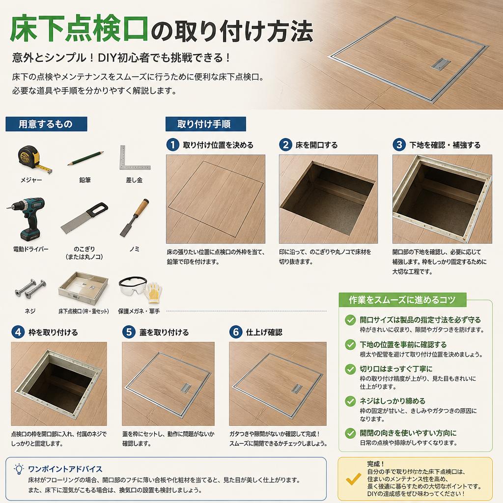 取り付け方法とDIYのコツ