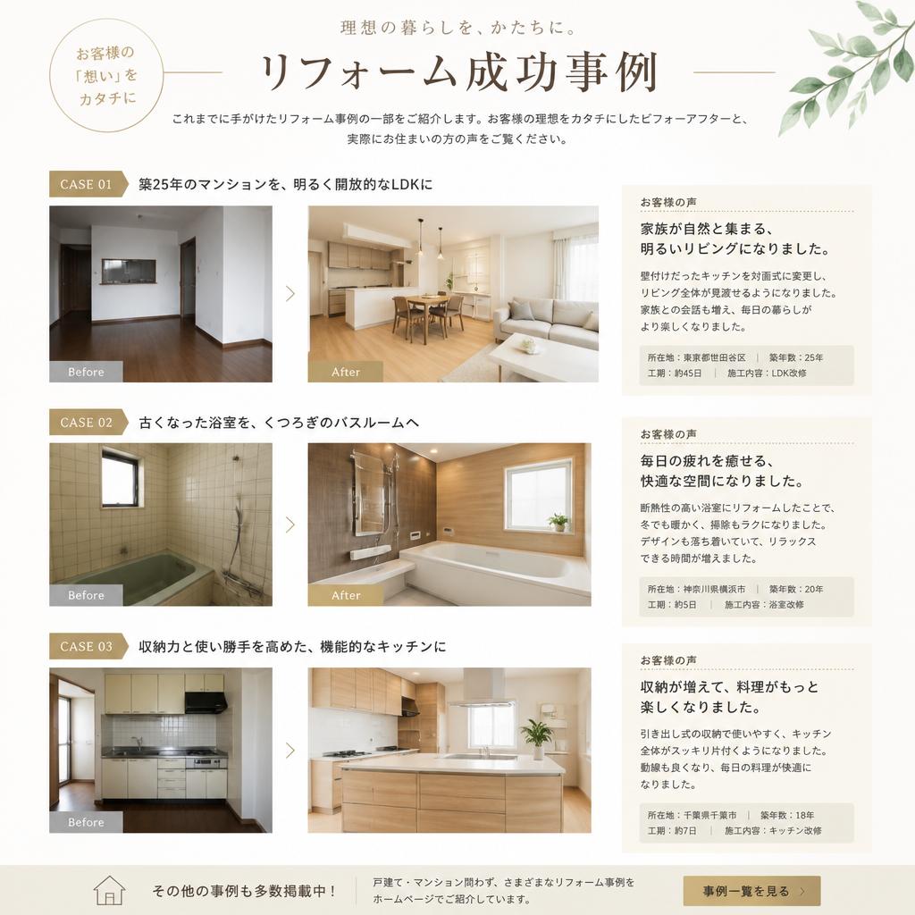 成功事例のご紹介