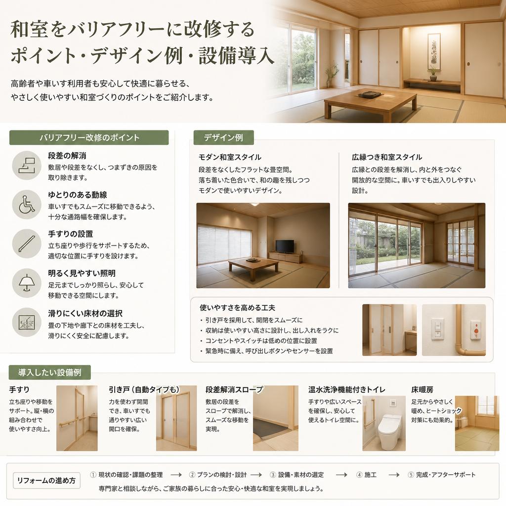 和室リフォームの新しい形