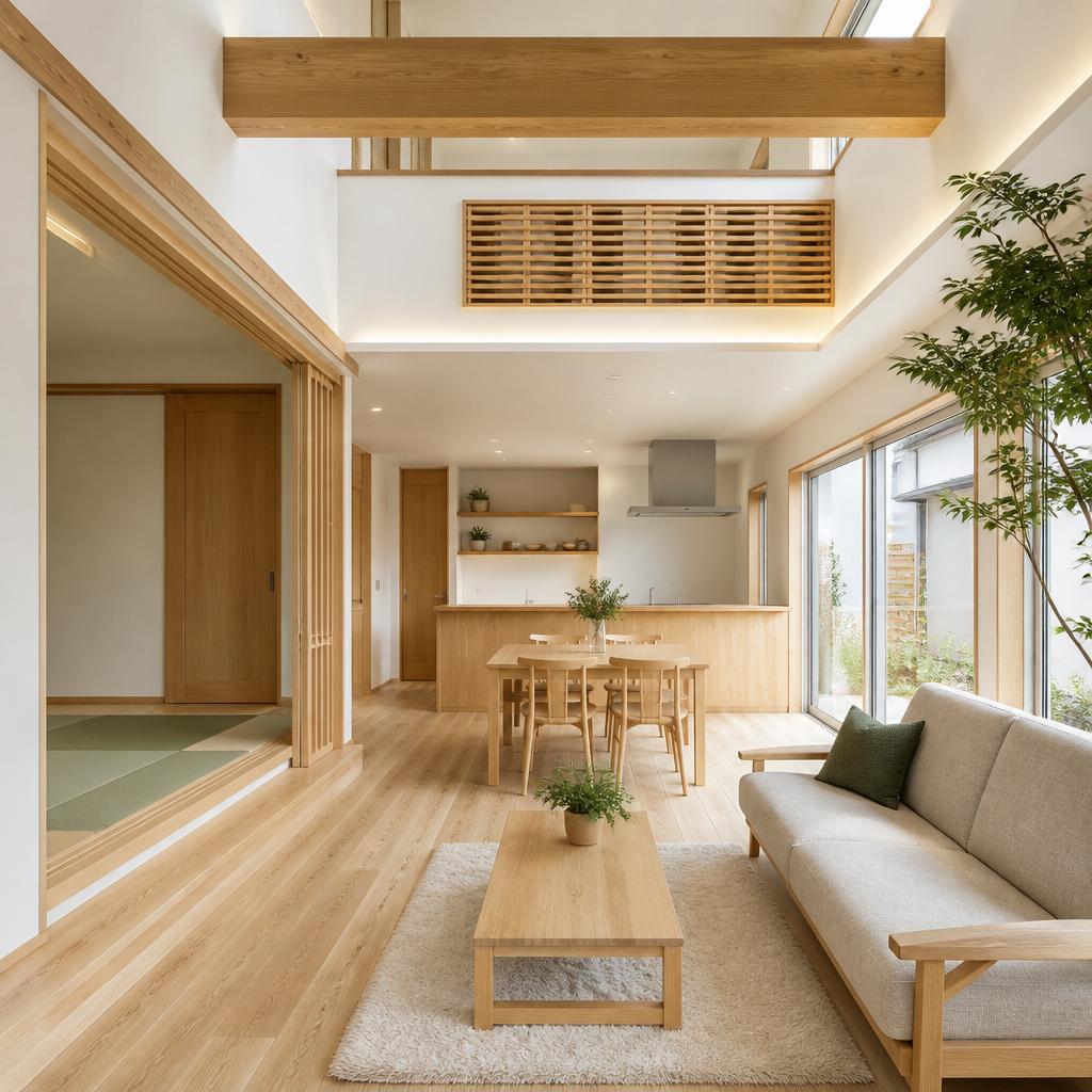 春日部市で夢の住まいを実現！大工が手がける家庭の安全を考えた内装デザイン