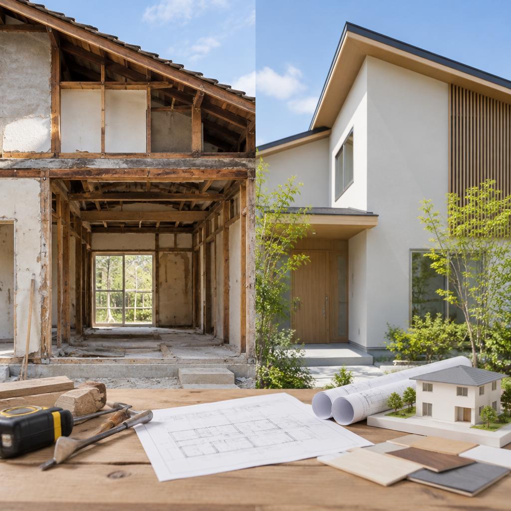 住み慣れた家を活かす？建て替える？迷ったら状態を見て判断